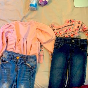 Long sleeve and jeans